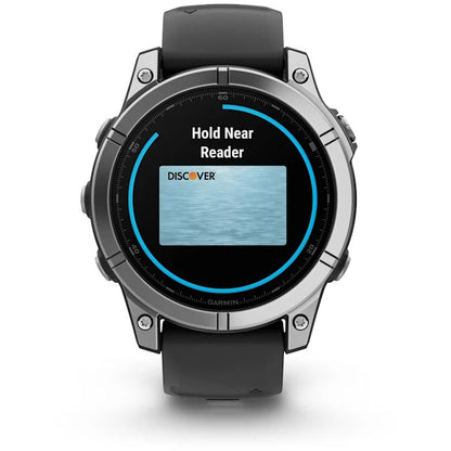 Garmin fenix E (47mm) schwarz/silber
