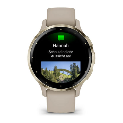Garmin Venu 3S french gray/softgold