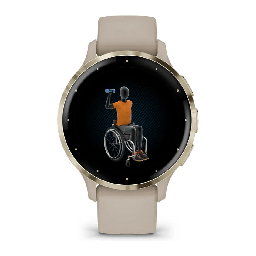 Garmin Venu 3S french gray/softgold