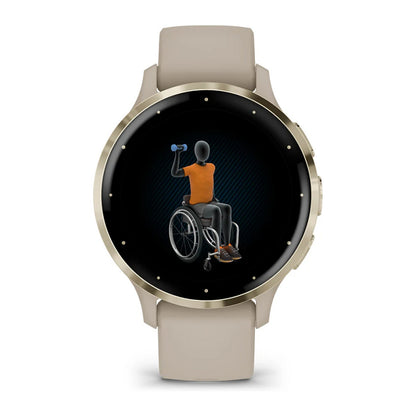 Garmin Venu 3S french gray/softgold