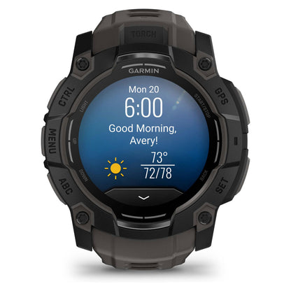 Garmin Instinct 3 AMOLED (50mm) schwarz