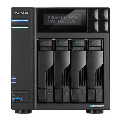 ASUSTOR Lockerstor NAS AS6704T 4-Bay