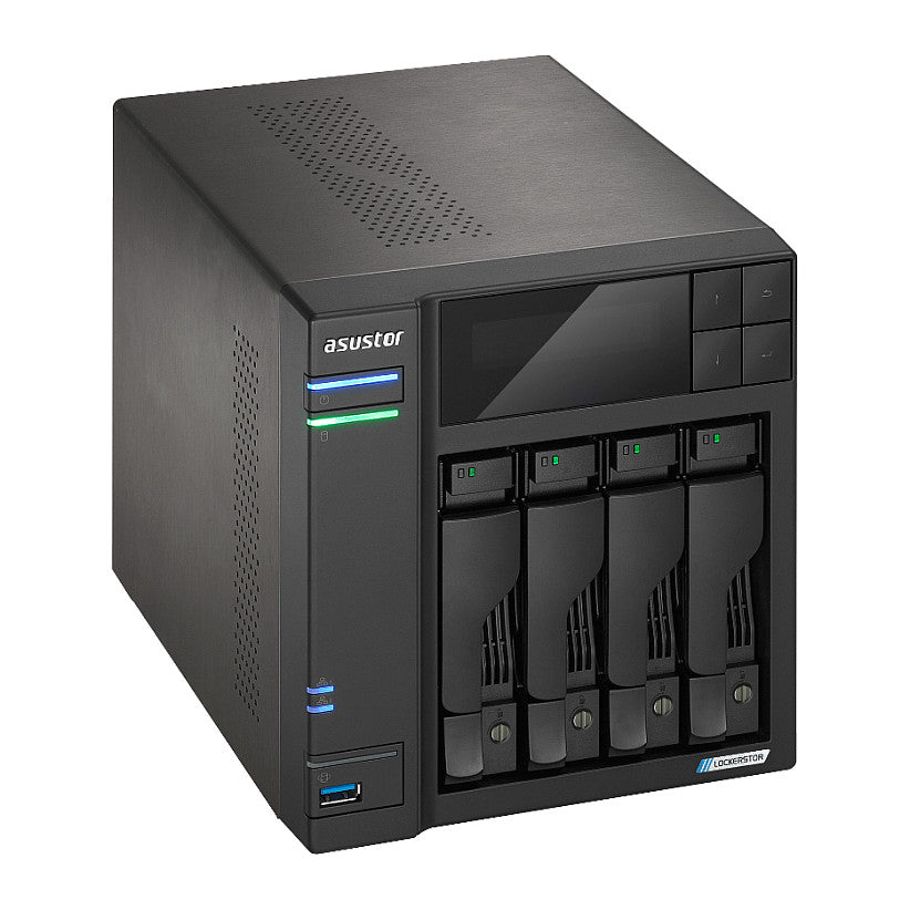 ASUSTOR Lockerstor NAS AS6704T 4-Bay