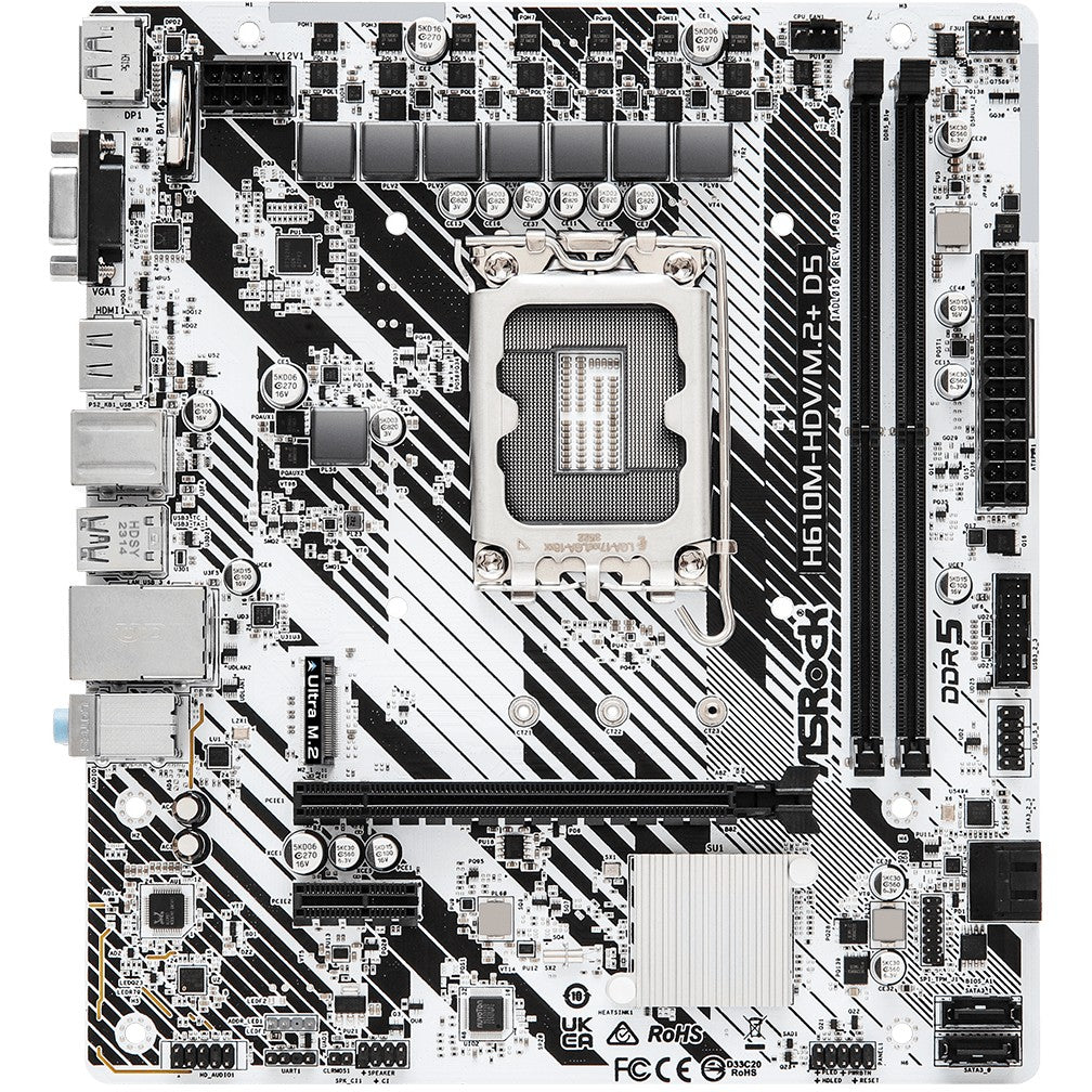 ASROCK H610M-HDV/M.2+ D5 (1700) (D)