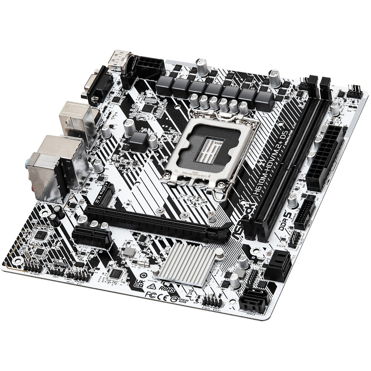 ASROCK H610M-HDV/M.2+ D5 (1700) (D)