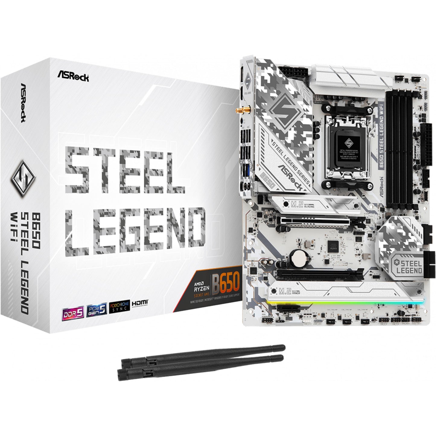 ASROCK B650 Steel Legend WIFI (AM5) (D)