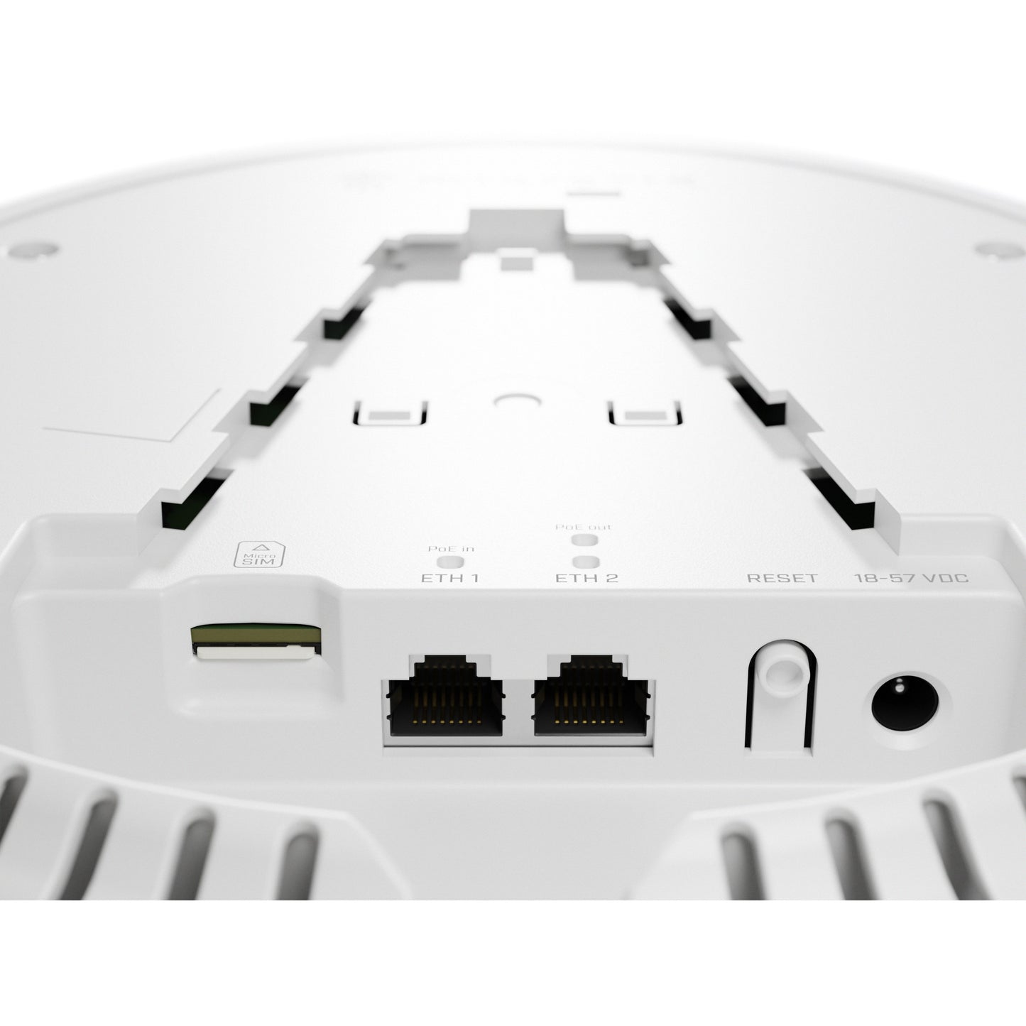 MikroTik cAP LTE12 ax with two wireless interfaces (2.4 and 5 Ghz). 2x Gigabit. LTE CAT12 Modem. cAPGi-5HaxD2HaxD&EG12-EA