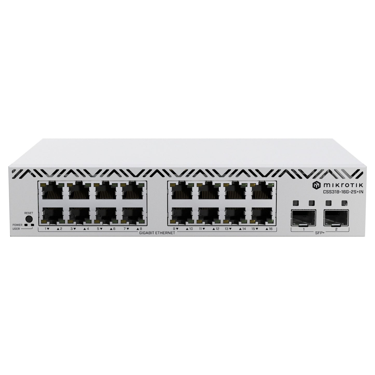 MikroTik Cloud Smart Switch CSS318-16G-2S+IN . 16x Gigabit. 2x SFP+