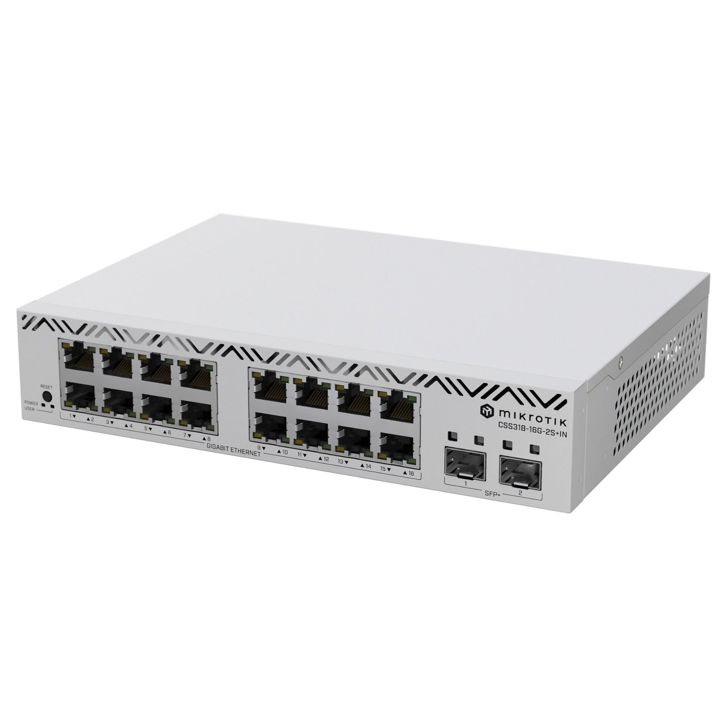 MikroTik Cloud Smart Switch CSS318-16G-2S+IN . 16x Gigabit. 2x SFP+