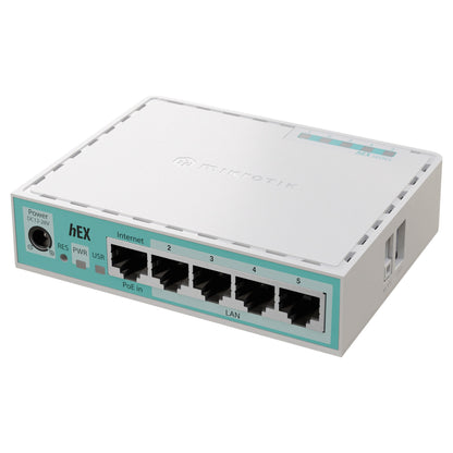 MikroTik RouterBOARD E50UG. hEX. 5x Gigabit. USB. micro SD