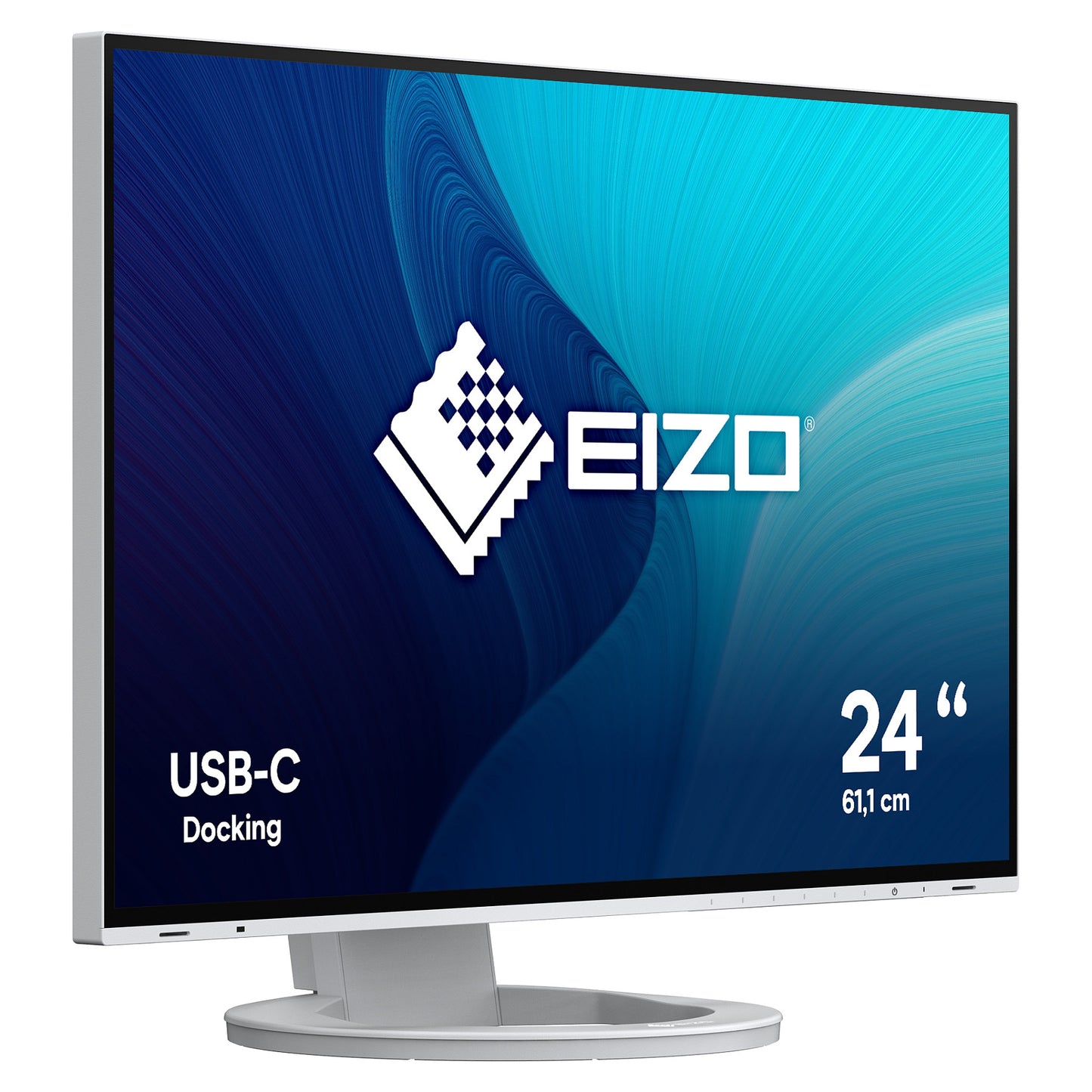 EIZO 61.0cm (24") EV2485-WT 16:10 HDMI+DP+USB-C IPS wh.