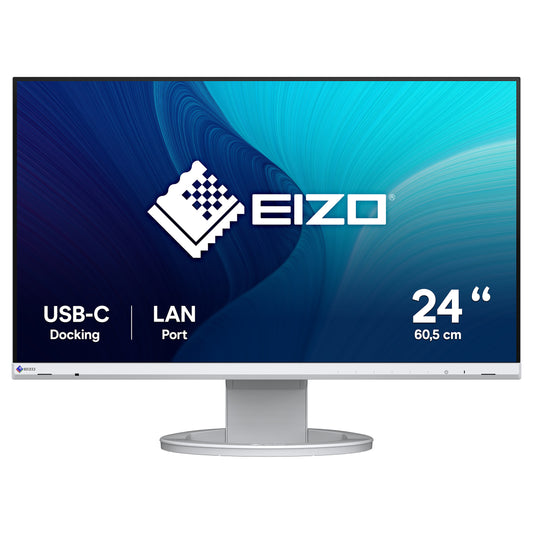 EIZO 60.5cm (23.8") EV2490-WT 16:09 HDMI+DP+USB-C white