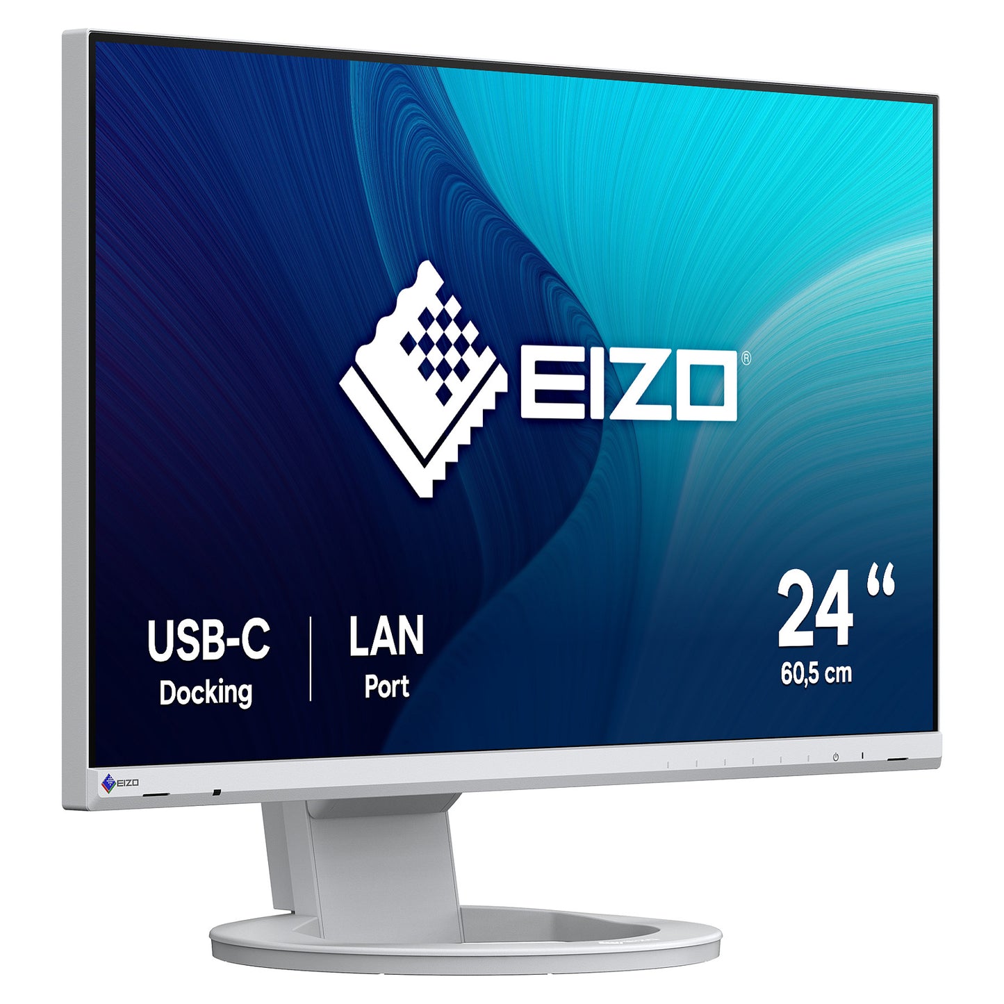 EIZO 60.5cm (23.8") EV2490-WT 16:09 HDMI+DP+USB-C white