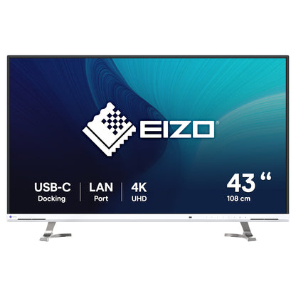 EIZO 108cm (42.5") EV4340X-WT 16:09 4K 2xHDMI+DP+USB-C IPS