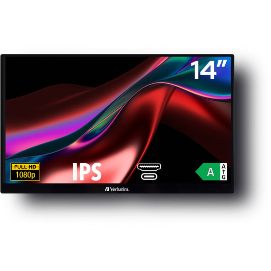 Tragbarer Monitor Verbatim PM-14, 14 Zoll, Full HD 1080p