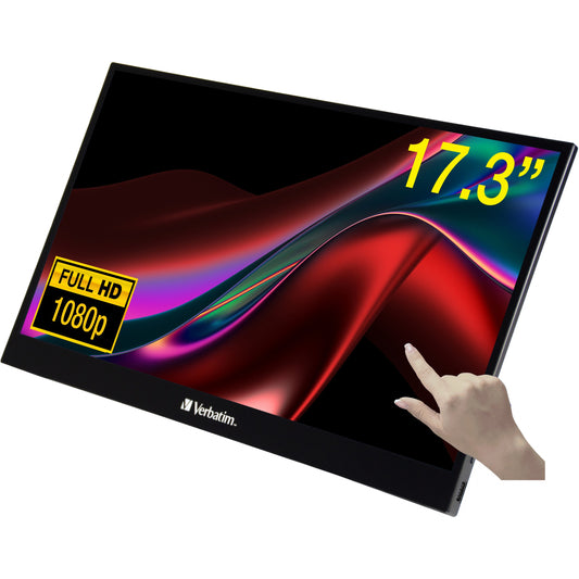 Verbatim PMT-17 Portable Touchscreen Monitor 17.3" FullHD
