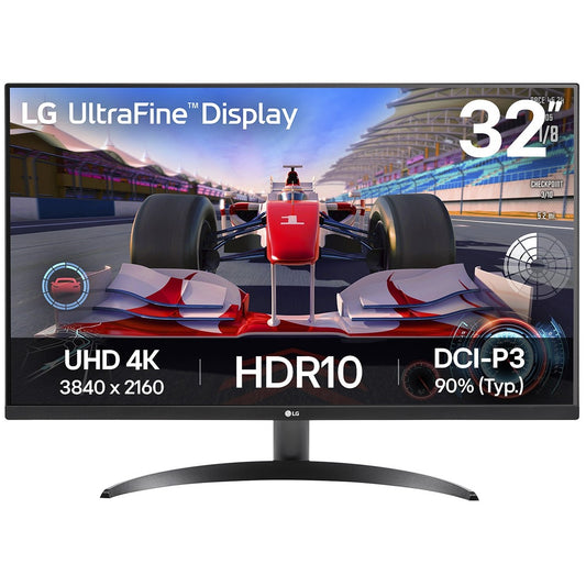 LG 32" 32UR500K-B UHD 4K 16:9 HDMI DP HDR10 Black