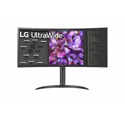 LG 34" 34WQ75X-B UltraWide Curved QHD HDMI USB DP IPS 21:9 b