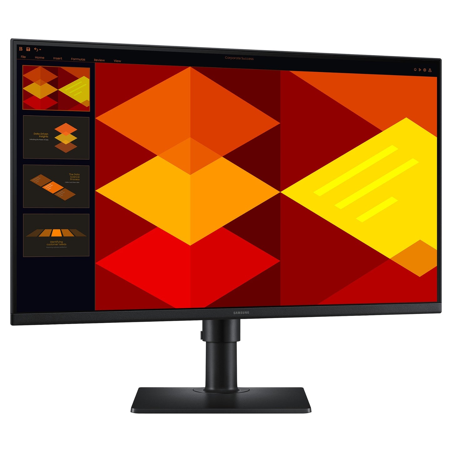 68,6cm/27" (1920x1080) Samsung Essential S4 S27D406GAU 16:9 IPS 5ms 100Hz HDMI DisplayPort USB VESA Speaker Black