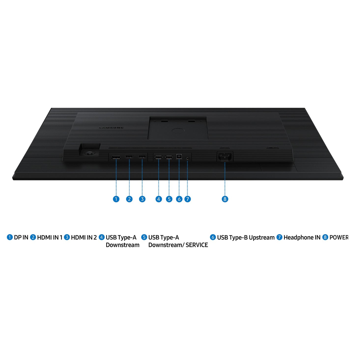 68,6cm/27" (1920x1080) Samsung Essential S4 S27D406GAU 16:9 IPS 5ms 100Hz HDMI DisplayPort USB VESA Speaker Black
