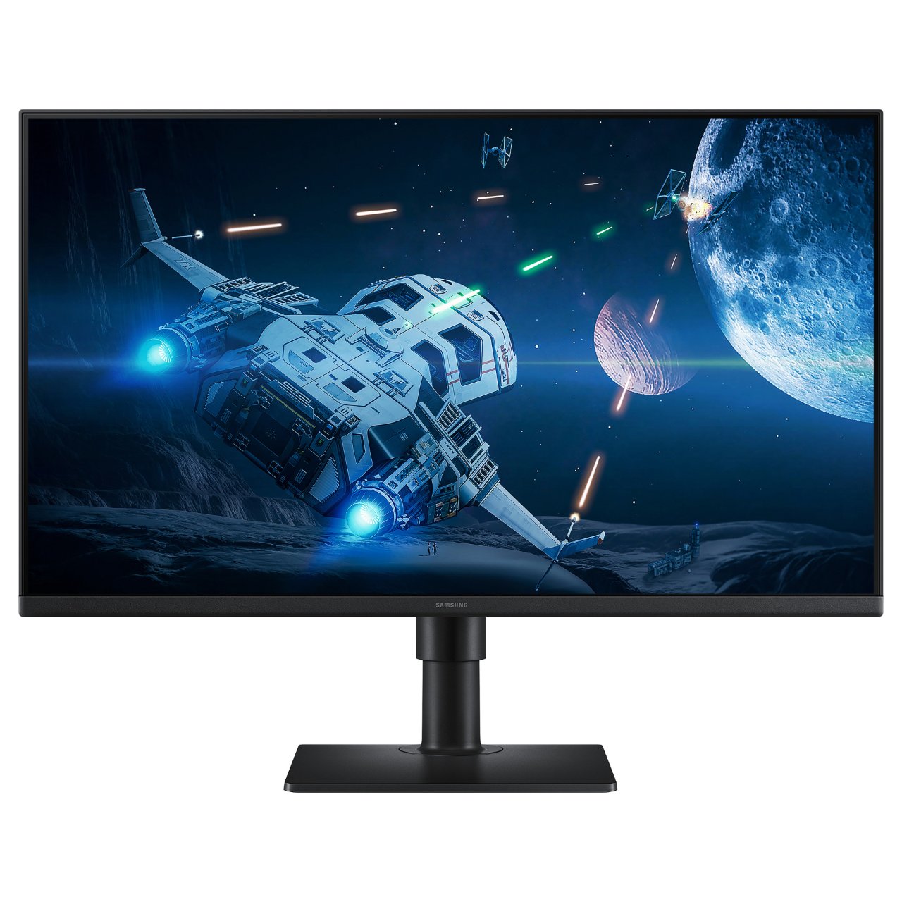 68,6cm/27" (1920x1080) Samsung Essential S4 S27D406GAU 16:9 IPS 5ms 100Hz HDMI DisplayPort USB VESA Speaker Black