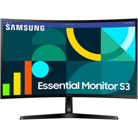 68,6cm/27" (1920x1080) Samsung S27D366GAU 16:9 FHD VA Curved 4ms 100Hz VGA HDMI Black