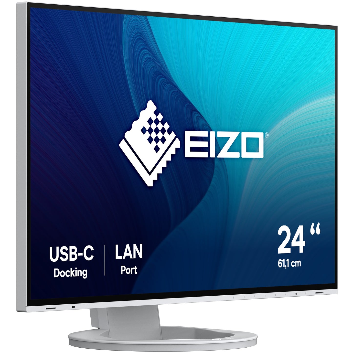 EIZO 61.0cm (24") EV2495-WT 16:10 HDMI+DP+USB-C IPS bl.