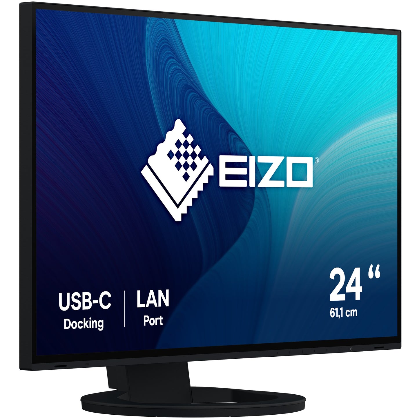 EIZO 61.0cm (24") EV2495-BK 16:10 HDMI+DP+USB-C IPS bl.