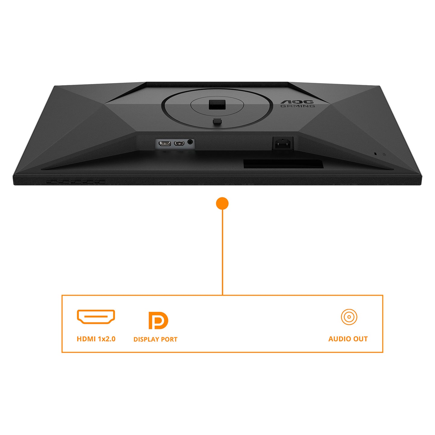 68,6cm/27" (2560x1440) AOC G4 Q27G4XF 16:9 QHD FastIPS 0,5ms 180Hz HDR10 HDMI DP Pivot Gaming Black