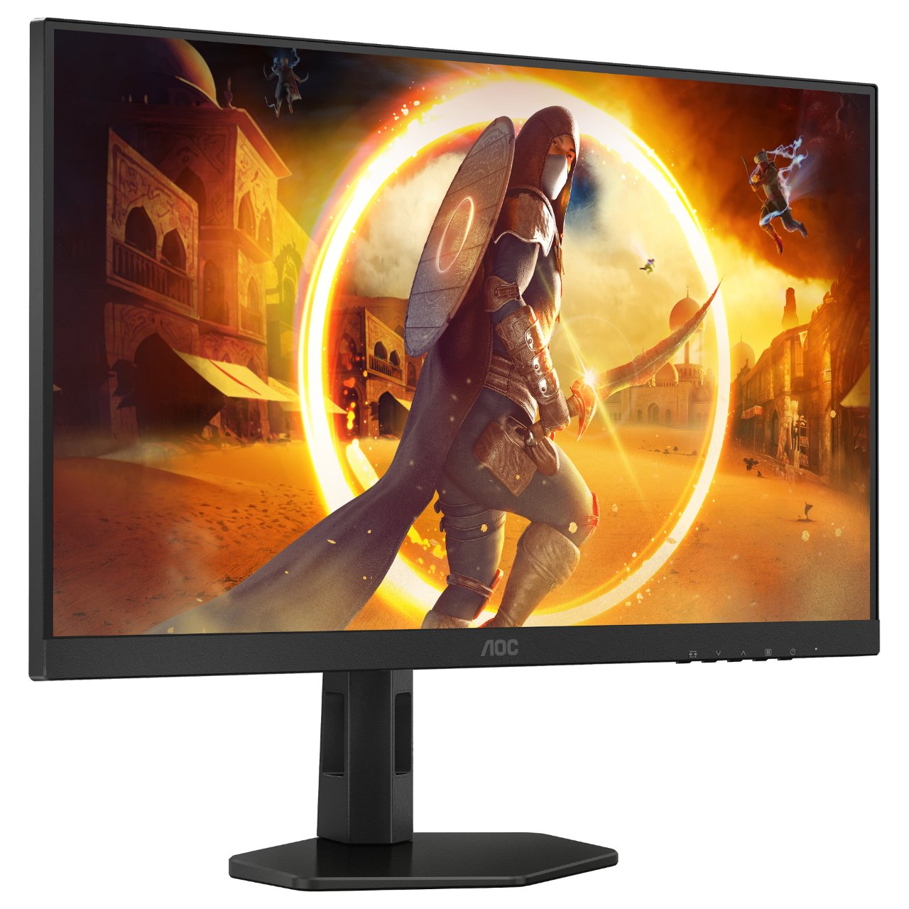68,6cm/27" (2560x1440) AOC G4 Q27G4XF 16:9 QHD FastIPS 0,5ms 180Hz HDR10 HDMI DP Pivot Gaming Black