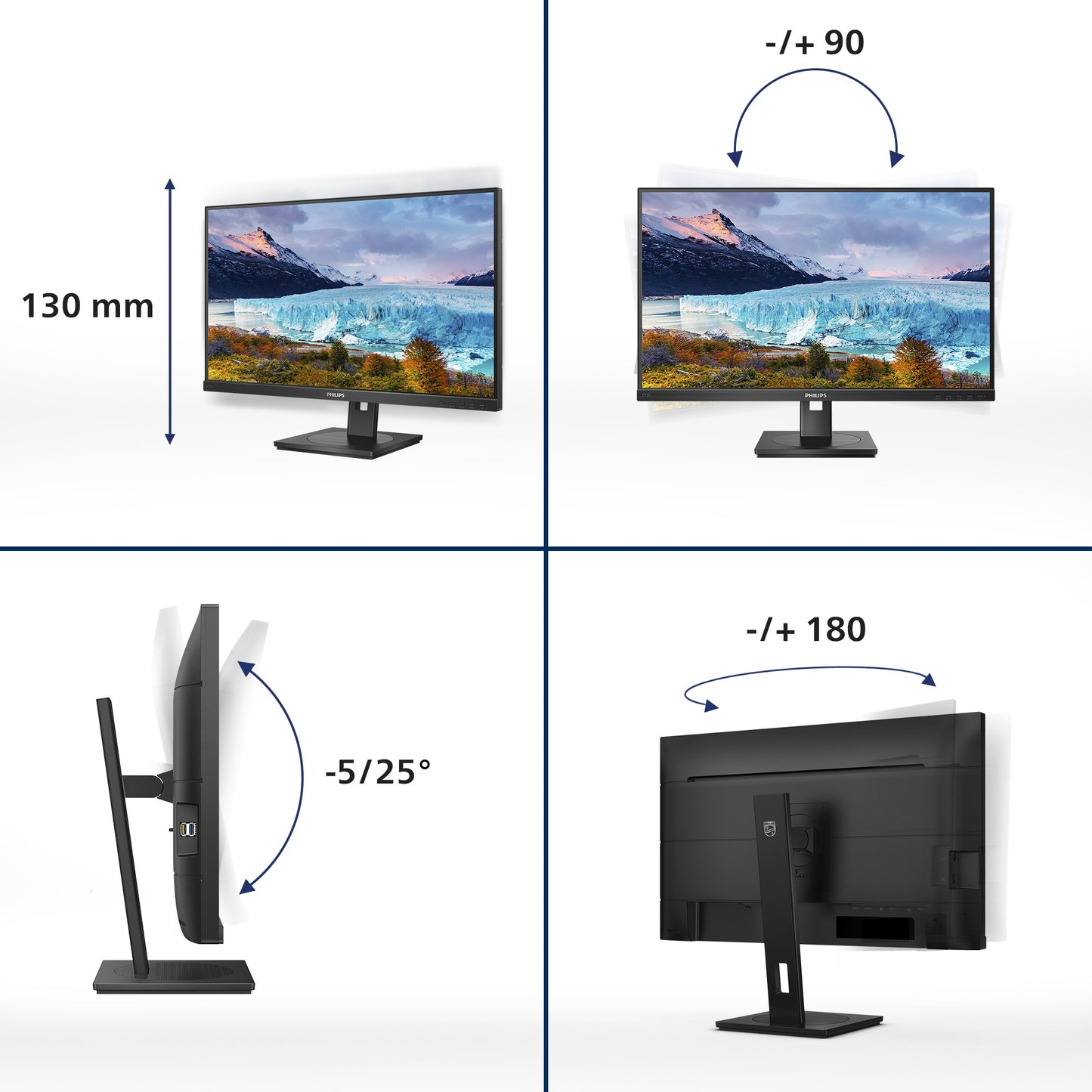 Philips 68.6cm (27.0") 273S1 16:09 HDMI+DP+USB-C IPS retail