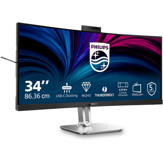 Philips 86.4cm (34.0") 34B2U6603CH 21:09 HDMI+DP+USB-C gray