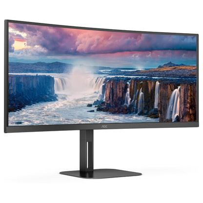 AOC 86.0cm (34") CU34V5C/BK 21:09 HDMI+DP+USB-C Curved retail