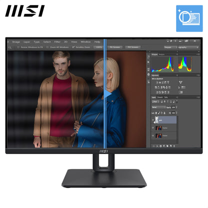 MSI PRO MP245PG 60 cm (24 Zoll) IPS FHD HDMI/DP 4 ms 100 Hz Pivot