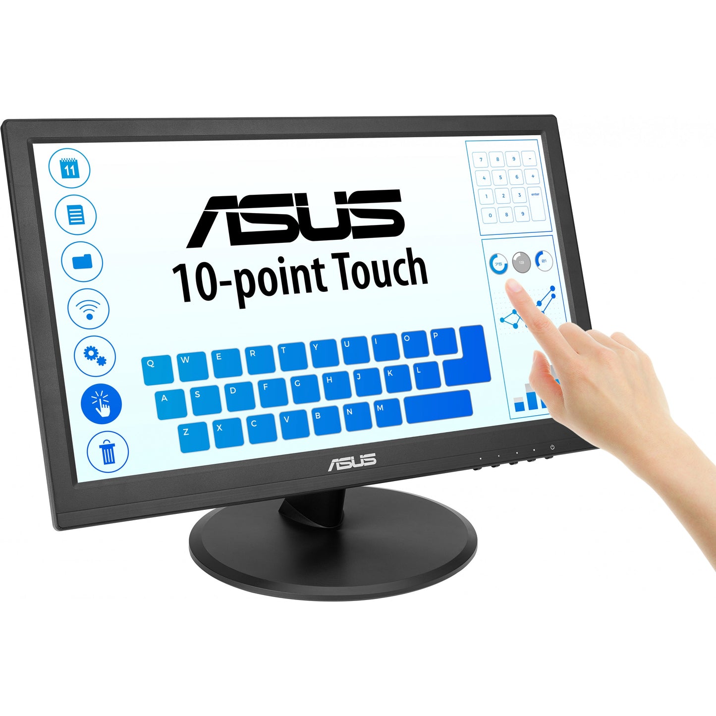 ASUS Touch VT169HE 39.6cm (16:9) FHD HDMI