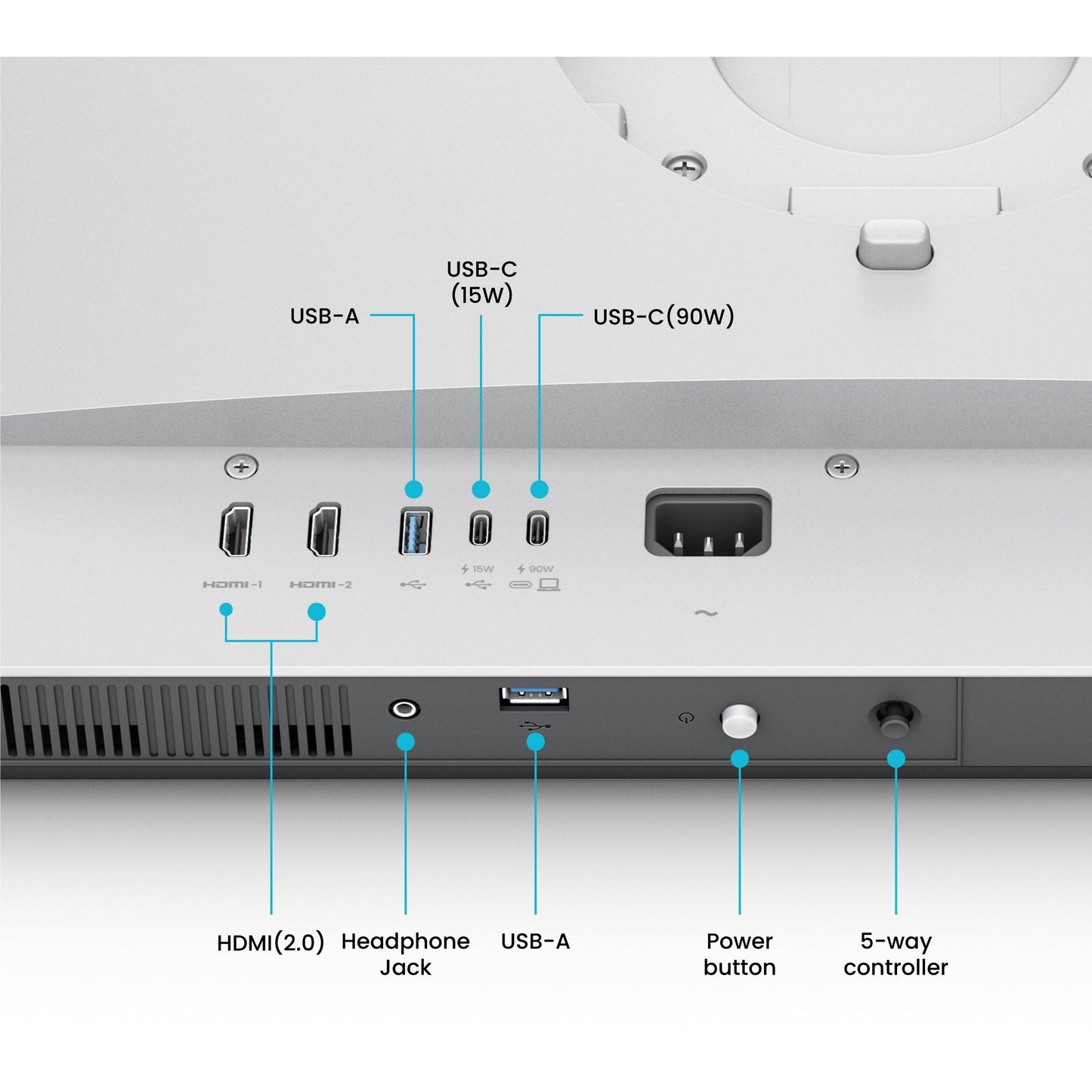 BenQ 80.0cm MA320U 16:9 DP/USB-C/HDMI silv. lift/piv UHD