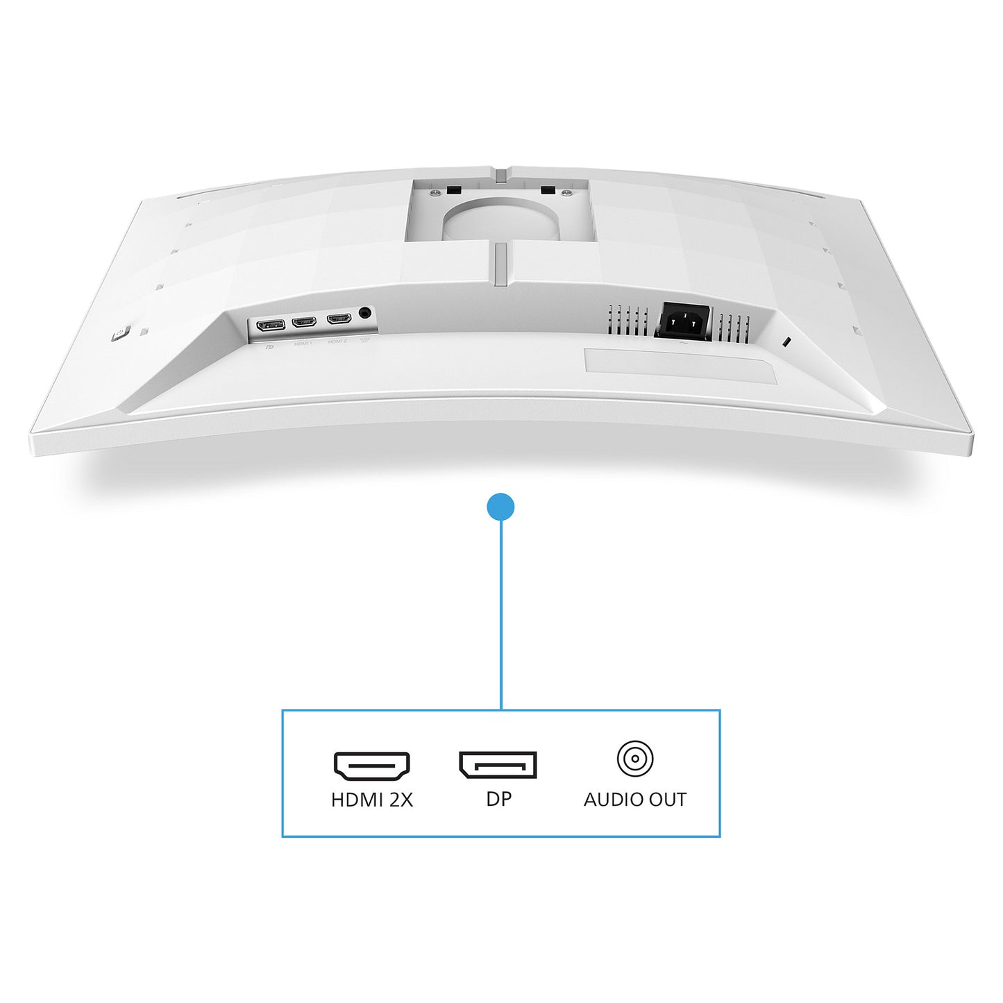 Philips 68.5cm (27.0") 27M2C5501 16:09 2xHDMI+DP Curved wh.