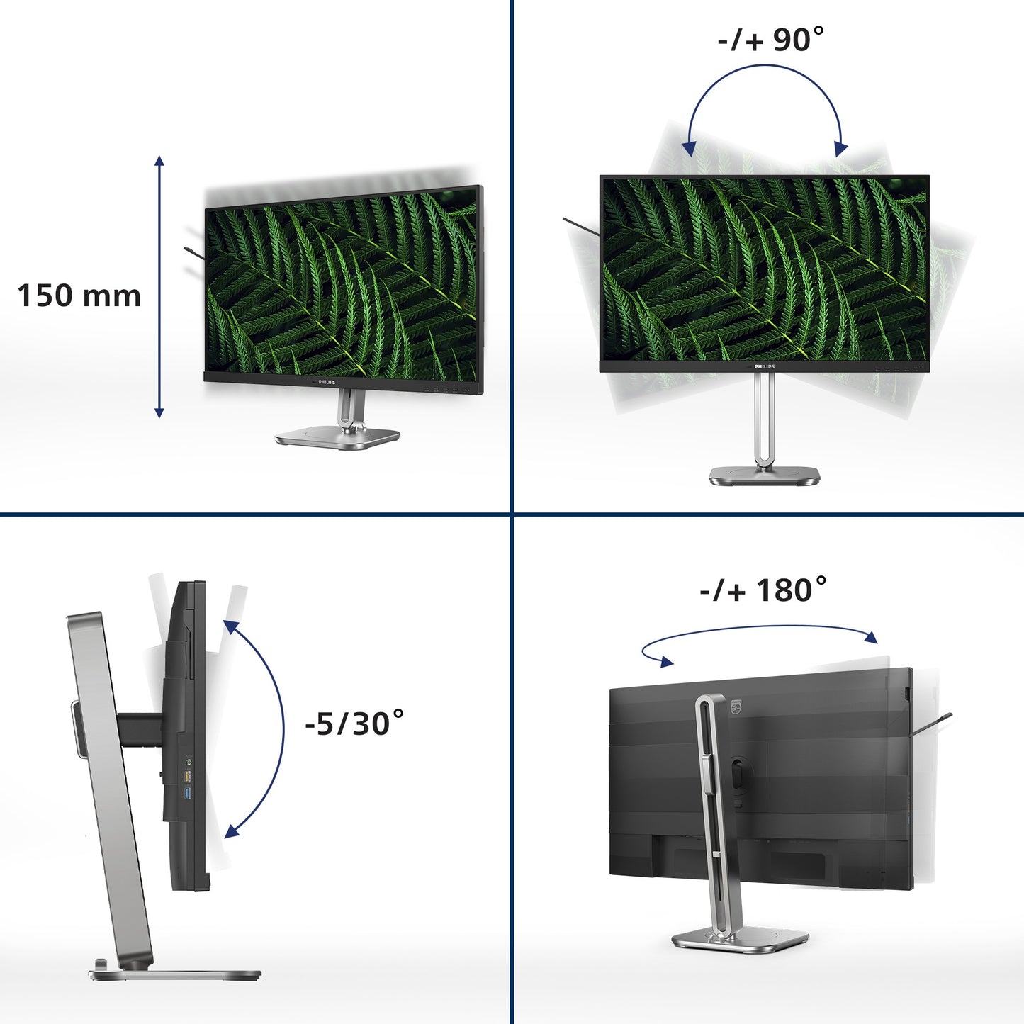 Philips 68.5cm (27.0") 27B2G5200 16:09 HDMI+DP+USB IPS Lift