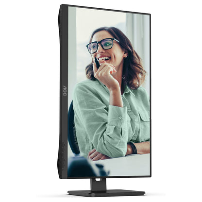 68,6cm/27" (2560x1440) AOC Q27P3CV 16:9 WQHD IPS 4ms 100Hz HDMI DisplayPort USB-C USB LAN VESA Speaker HDR Black