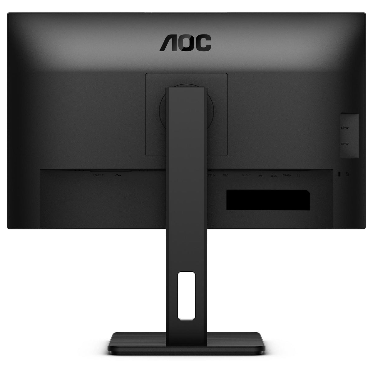 68,6cm/27" (2560x1440) AOC Q27P3CV 16:9 WQHD IPS 4ms 100Hz HDMI DisplayPort USB-C USB LAN VESA Speaker HDR Black