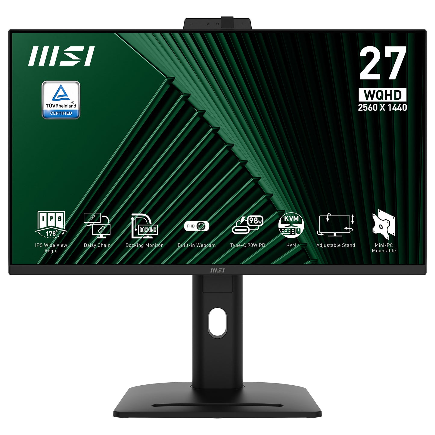 MSI PRO MP275QPDGDE 69cm (27") IPS WQHD 4ms 100Hz