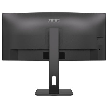 86,4cm/34" (3440x1440) AOC CU34P3CV 21:9 VA 1ms 100Hz HDMI DisplayPort USB-C USB-Hub RJ45 KVM VESA Speaker Black