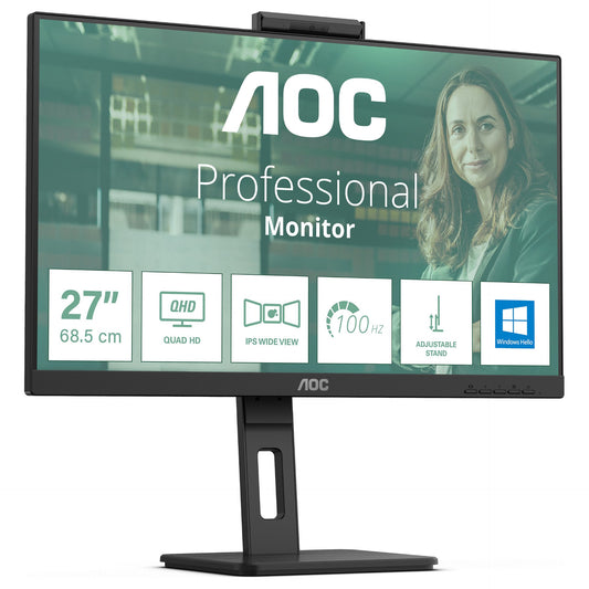 AOC 68.6cm (27") Q27P3CW 16:09 HDMI+DP+USB-C IPS WebCam retail