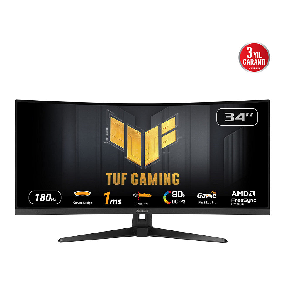ASUS TUF Gaming VG34VQ3B 86.7cm (21:9) UWQHD HDMI DP