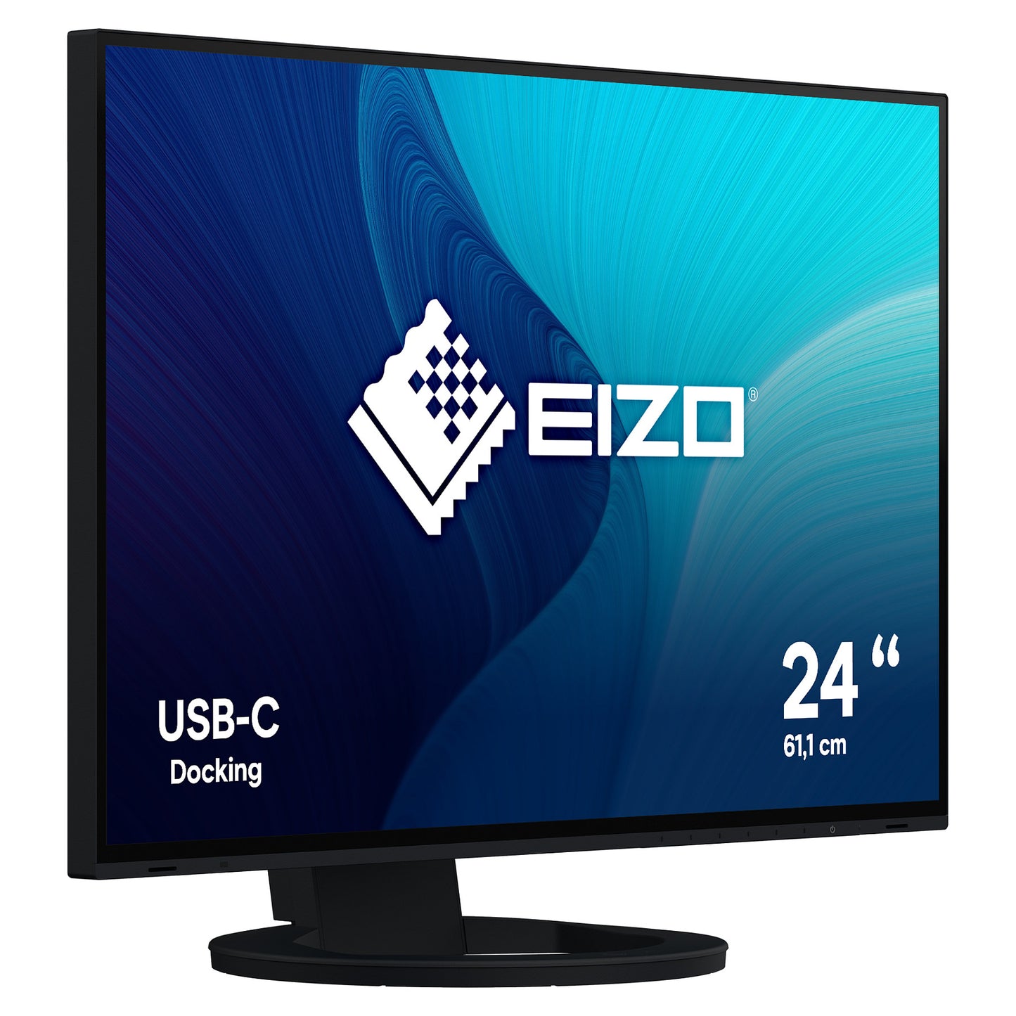EIZO 61.0cm (24") EV2485-BK 16:10 HDMI+DP+USB-C IPS bl.