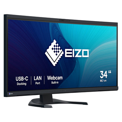 EIZO 86.7cm (34.1") EV3450XC-BK 21:9 4K 2xHDMI+DP+USB-C Curv