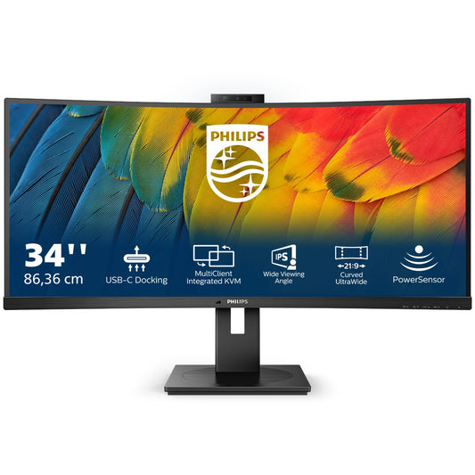 Philips 86.4cm (34.0") 34B1U5600CH 21:09 HDMI+DP+USB-C VA