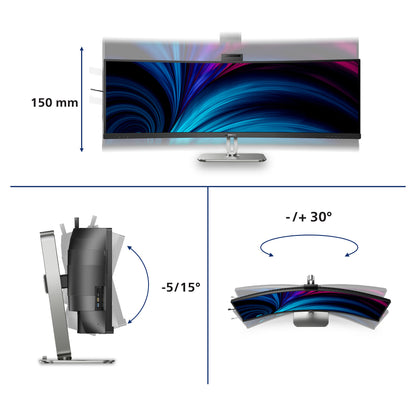 Philips 124.0cm(48.8") 49B2U6900CH 32:9 HDMI+DP+USB-C Curv. retail