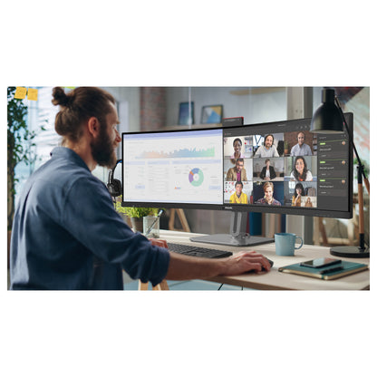Philips 124.0cm(48.8") 49B2U6900CH 32:9 HDMI+DP+USB-C Curv. retail