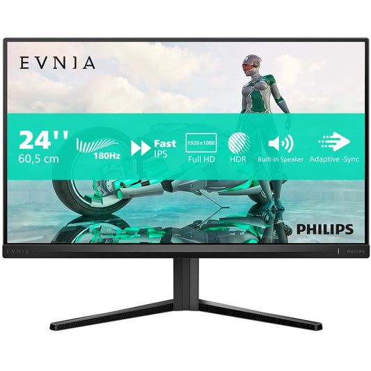 60,5 cm/23,8" (1920x1080) Philips 24M2N3200S/00 16:9 FHD IPS 0,5ms 180Hz HDMI DisplayPort VESA Black